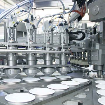 bardak ayran dolum ve kapatma makinası tetripak makine