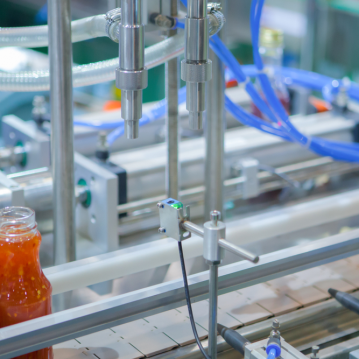 plastik şişe sos dolum