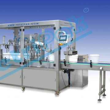 Kova dolum ve kapatma makinası tetripak makine