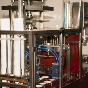 yogurt plastik cup filling sealing machine tetripak machine