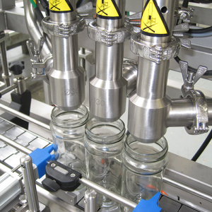 Bone and broth filling capping machine