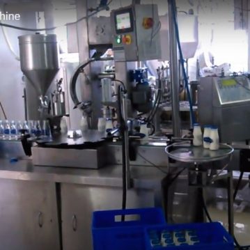 Cam şişe ayran dolum makinası Tetripak Makine (1)