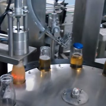 Cam şişe ayran dolum makinası Tetripak Makine (1)