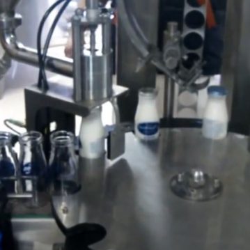 Cam şişe ayran dolum makinası Tetripak Makine (1)